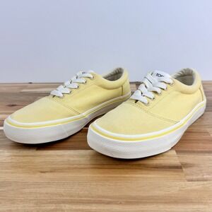 TOMS Alpargata Fenix Women's Casual Sneakers, Yellow Lace-up‎ Shoes Size 6.5